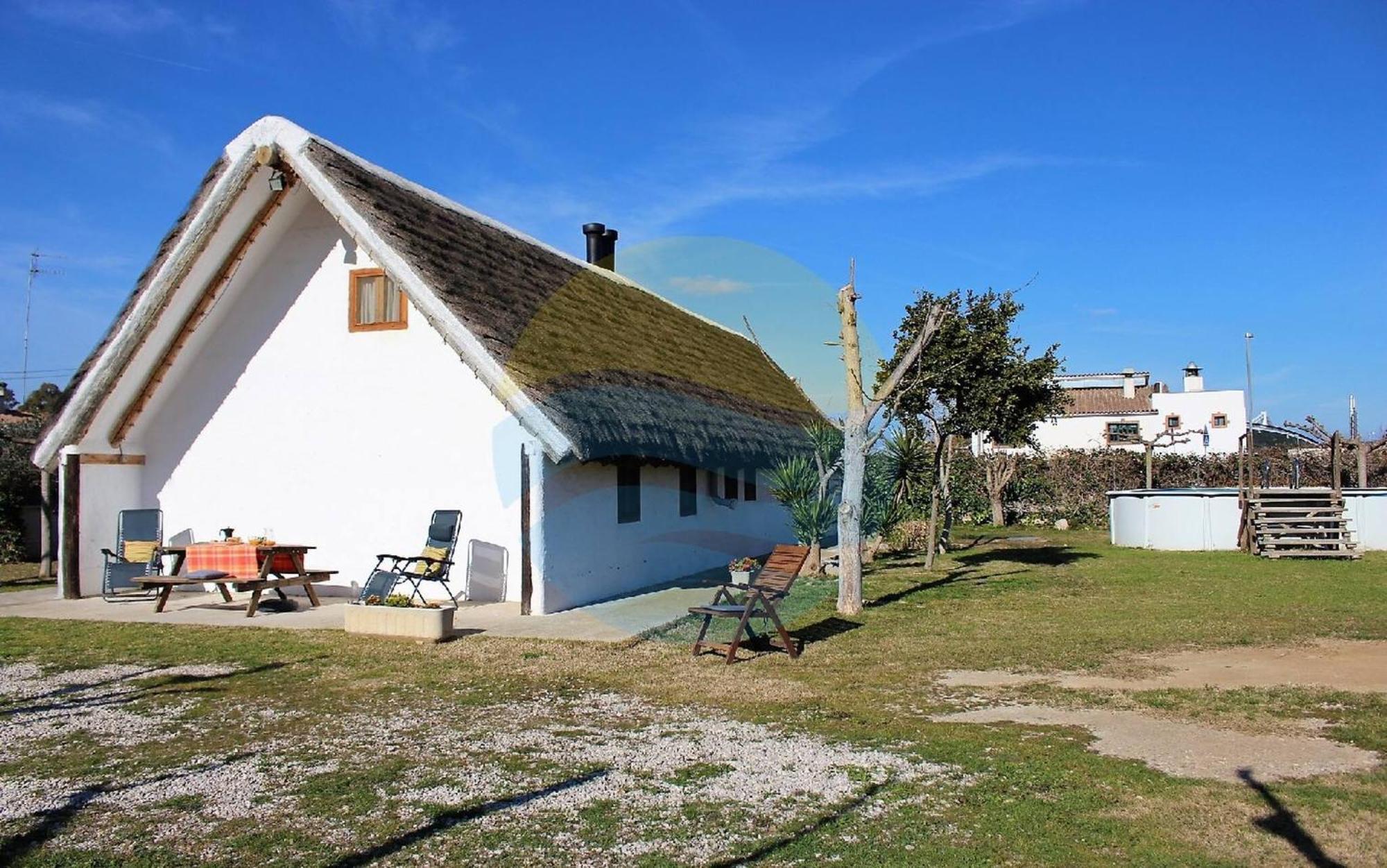 Barraca Tipica Del Delta, Con Piscina, Jardin Y Barbacoa - Deltavacaciones Βίλα Sant Jaume d'Enveja Εξωτερικό φωτογραφία